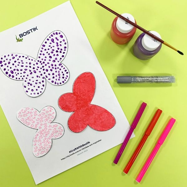 DIY Bostik UK Ideas & Inspiration - Mother's Day Card Craft 2