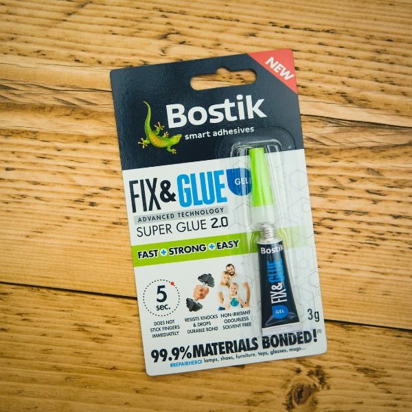 DIY Bostik UK Repair & Assembly - Fix & Glue Gel application