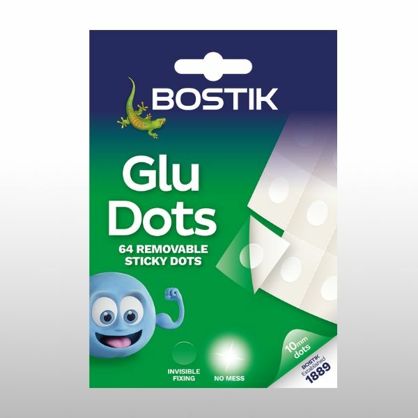 DIY Bostik UK Stationery & Craft - Removable Glu Dots on sheets pack shot 1