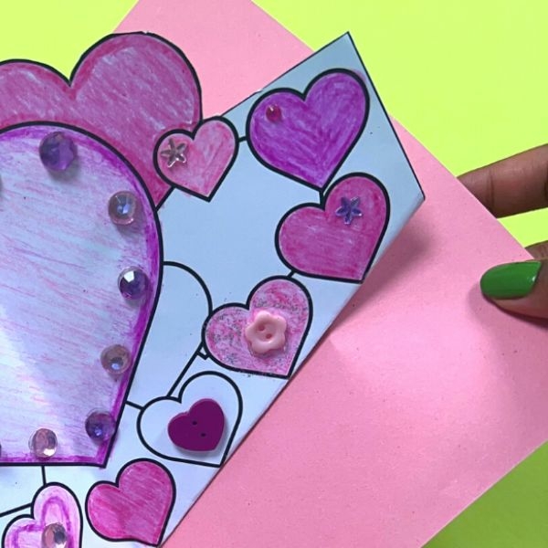 Bostik DIY Ireland Valentines Day Card Step 5