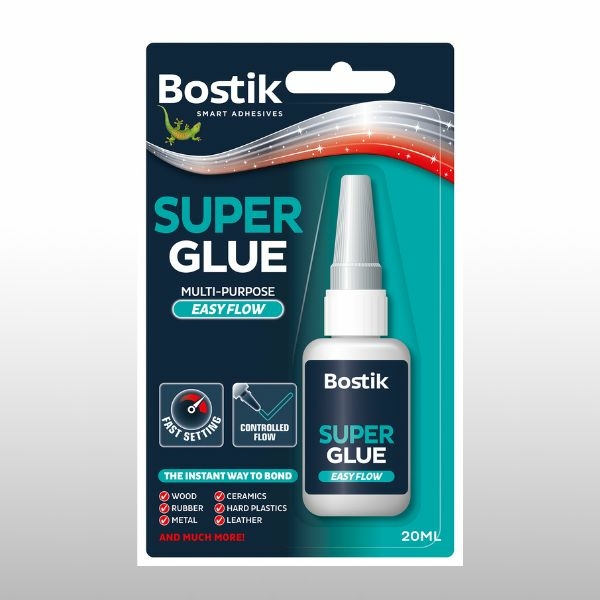DIY Bostik UK Repair - Super Glue Easy Flow 20ml bottle - shot 1