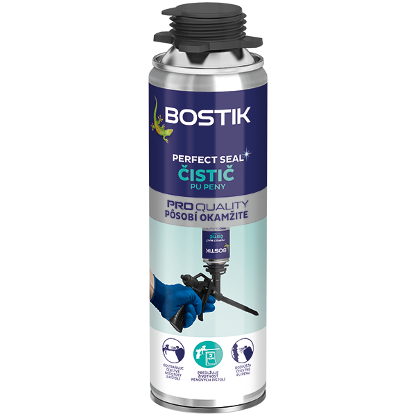 Bostik DIY Slovakia Perfect Seal PU Foam Cleaner Packshot
