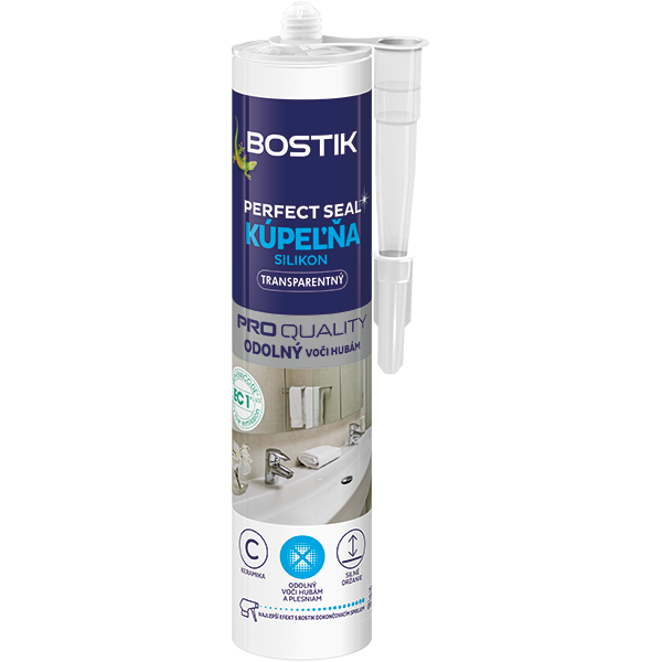 Bostik DIY Slovakia Perfect Seal Bathroom Silicone Packshot Transparent