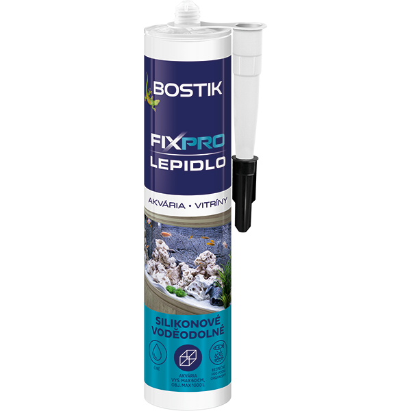 Bostik DIY Czech Republic Fixpro Adhesive Aquarium Displays Packshot