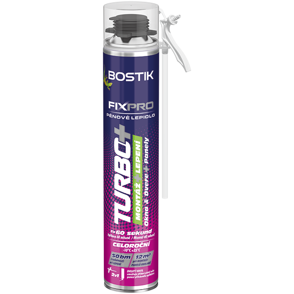 Bostik DIY Czech Republic Fixpro Turbo Foam Adhesive Packshot