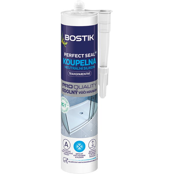 Bostik DIY Czech Republic Perfect Seal Sanitary Silicone Transparent Packshot