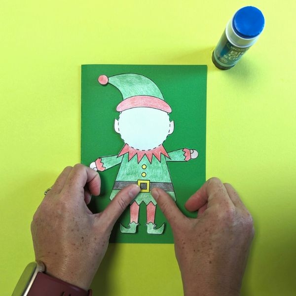 DIY Bostik UK Ideas & Inspiration - Make your own elf card craft 4