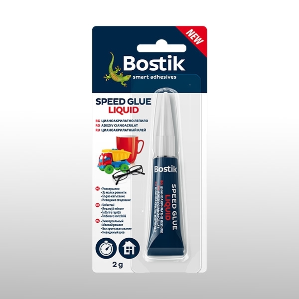 Bostik DIY Moldova repair & assembly speed glue liquid product teaser