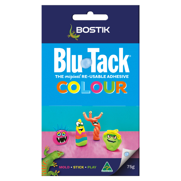 Bostik DIY Australia Create Blu Tack Colour 