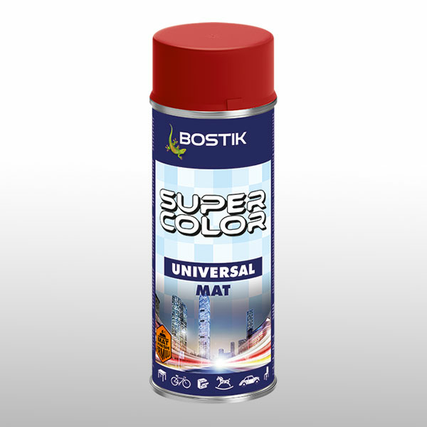 Bostik DIY Poland Super Color Universal czerwony mat product image
