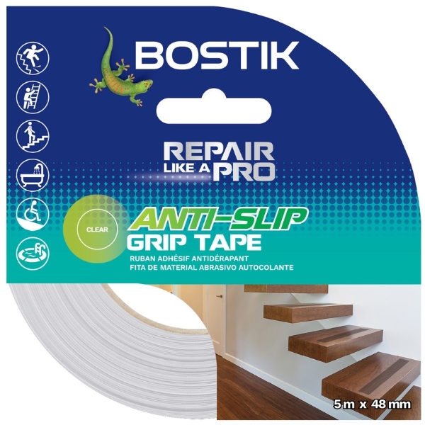 Bostik DIY South Africa Anti Slip Grip Tape Clear Product Teaser