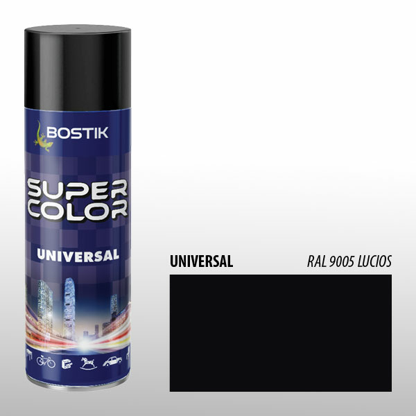 Bostik DIY Moldova Super Color Universal ral 9005 lucios product image