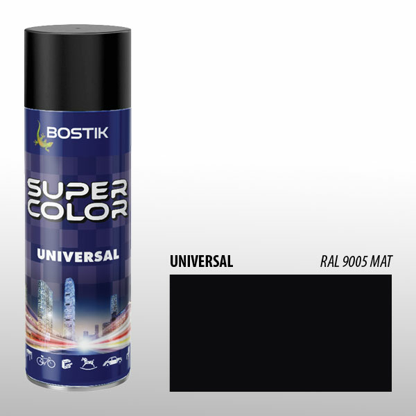 Bostik DIY Moldova Super Color Universal ral 9005 mat product image