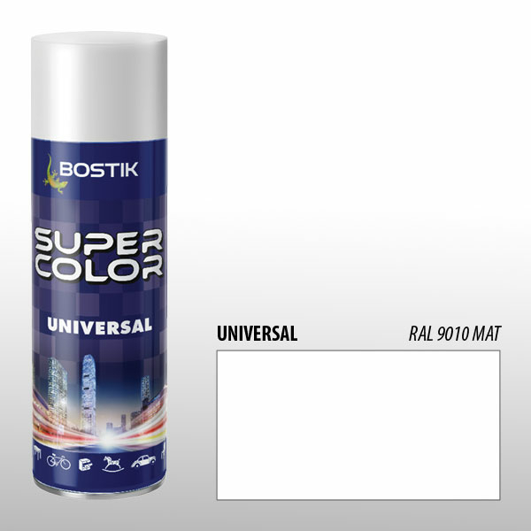 Bostik DIY Moldova Super Color Universal ral 9010 mat product image