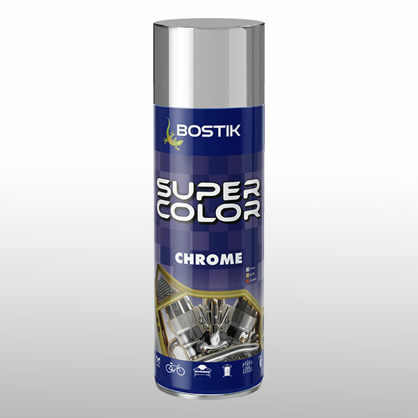 Bostik DIY Moldova Super Color Chrome silver mat product image