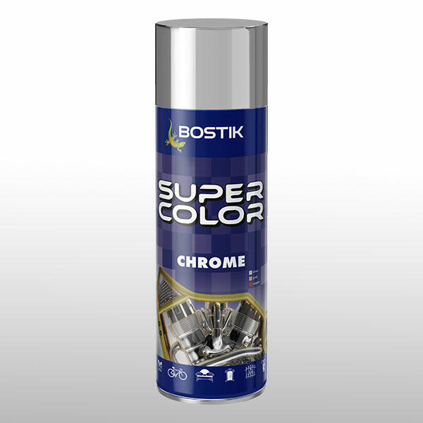 Bostik DIY Moldova super color chrome silver mat product image