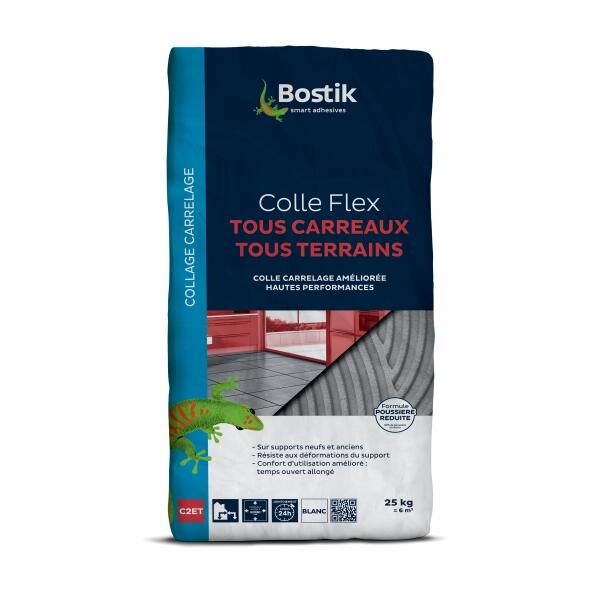 Bostik DIY France Colle Carrelage Flex Tous Carreaux Tous Terrains Sans Poussière C2ET product image