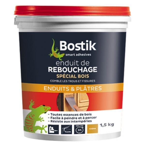 Bostik DIY France enduit de rebouchage special bois pate product image