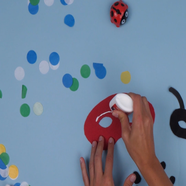 Bostik DIY United Kingdom tutorial animal mask step 3