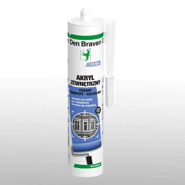 Bostik DIY Poland Den Braven Akryl Zewnetrzny