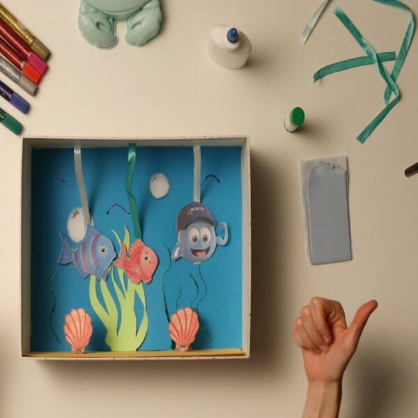 Bostik DIY Ireland tutorial craft aquarium banner image