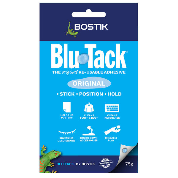 Bostik DIY New Zealand Stationery Craft Blu Tack original product image 600x600