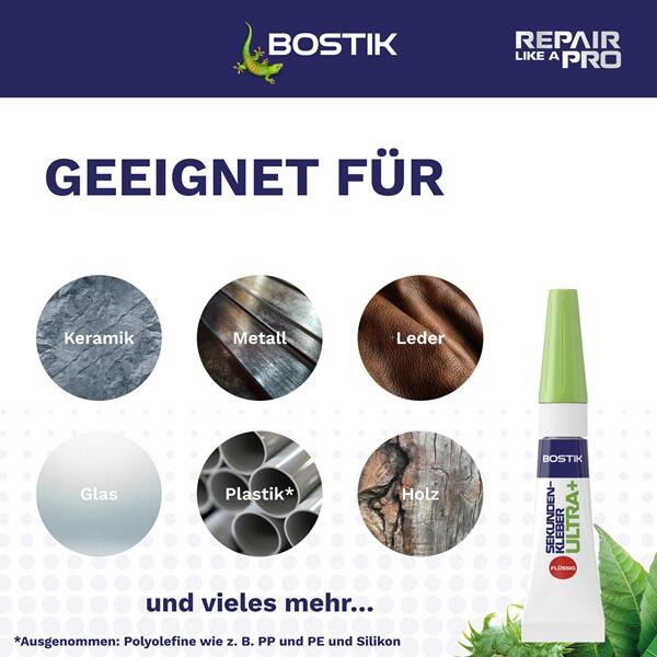 Bostik DIY Germany Sekundenkleber Ultra plus application 4