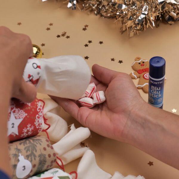 Bostik DIY Greece tutorial handmade festive calendar step 5