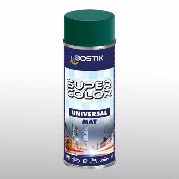 Bostik DIY Hungary Super Color Universal ciemnozielony mat product image
