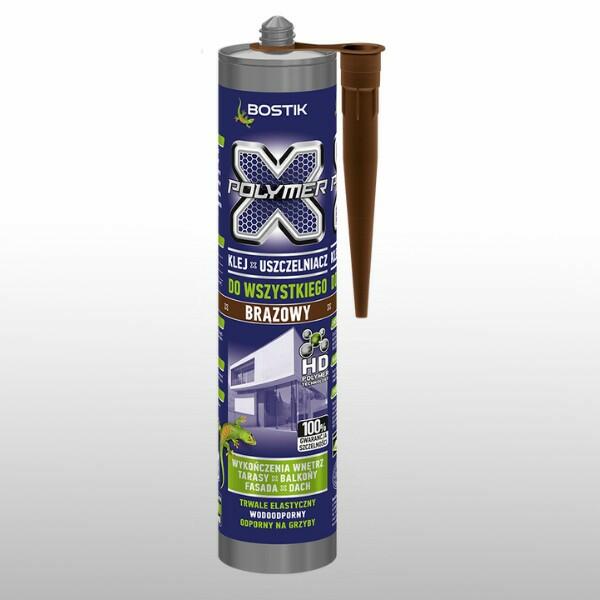 Bostik DIY Poland x polymer do wszystkiego packshot brazowy