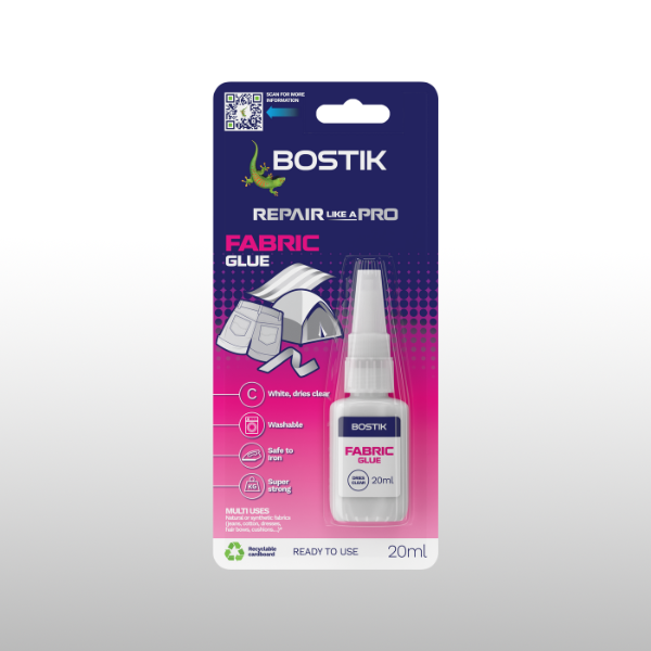 Bostik DIY Singapore Repair Fabric Glue Image 1 600x600px