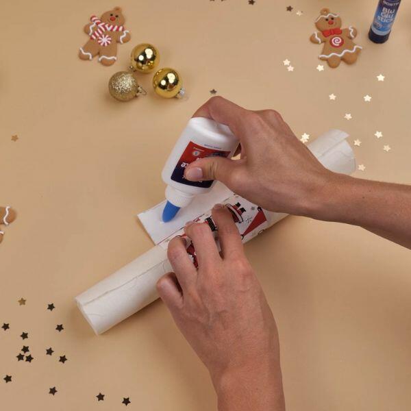 Bostik DIY United Kingdom tutorial handmade festive calendar step 2