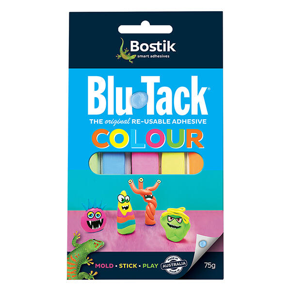 Bostik DIY Hong Kong Mandarin Chinese Stationery Craft blu tack colour product image