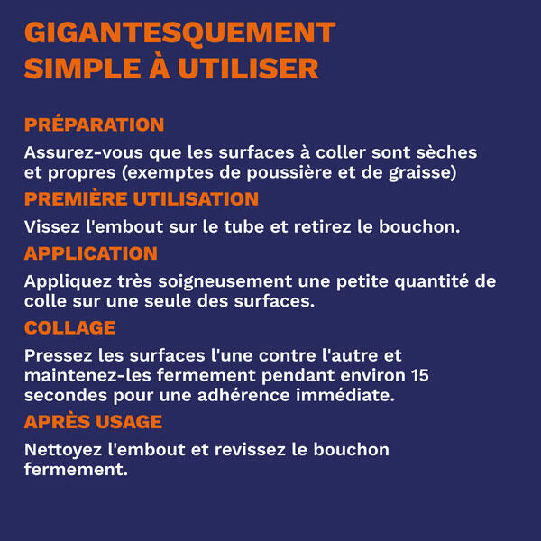 Bostik DIY Belgium French Mamut Colle Rapide product image 7