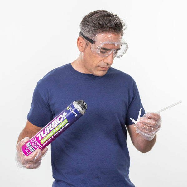 Bostik DIY Moldova Romania tutorial Bond a drain tube step 4 straw