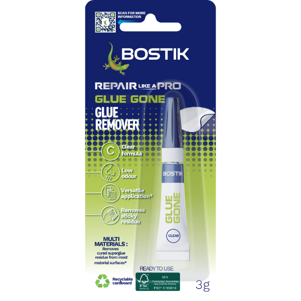 Bostik DIY Australia Glue Gone 3g packshot