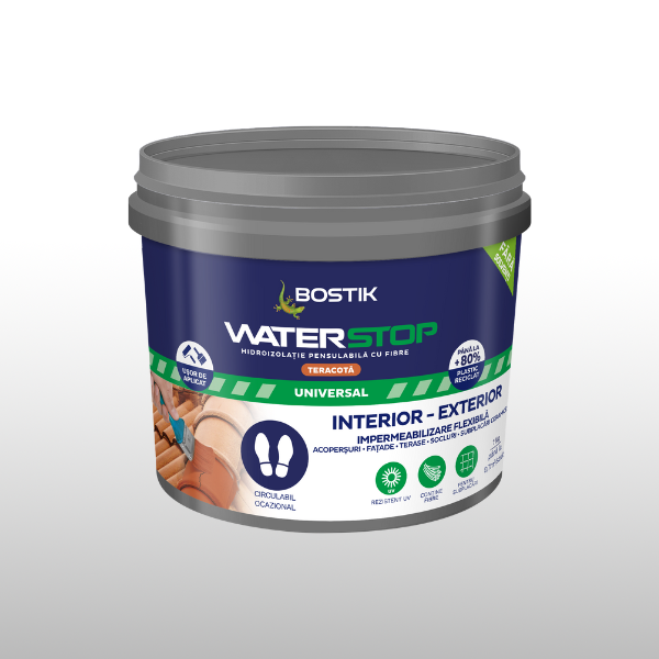 Bostik DIY Romania Waterstop Colorat Teracota 1kg