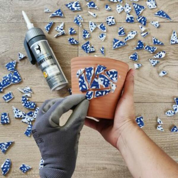 Greece tutorial Flower Pots step 4