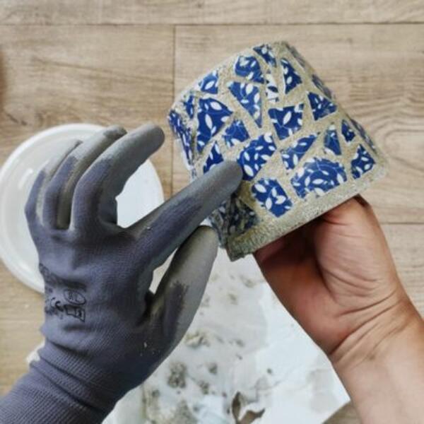 Greece tutorial Flower Pots step 7