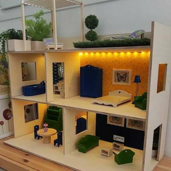 Greece tutorial doll house step 13