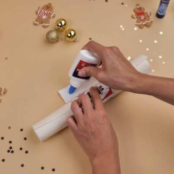 Greece tutorial handmade festive calendar step 2