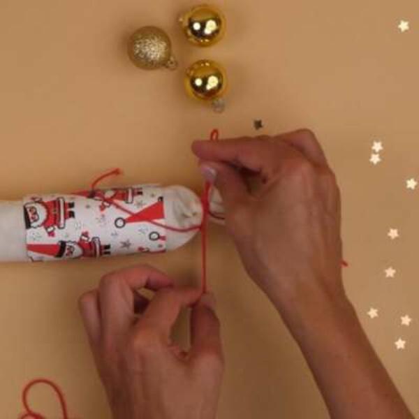 Greece tutorial handmade festive calendar step 3