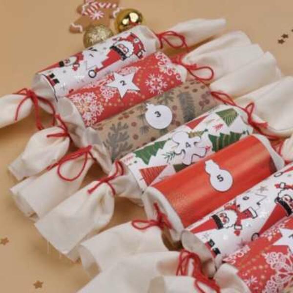 Greece tutorial handmade festive calendar step 6