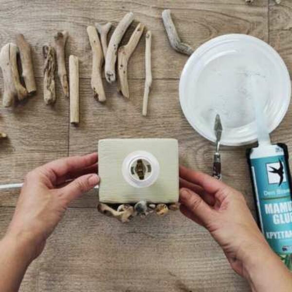 Greece tutorial how to create a lamp step 5