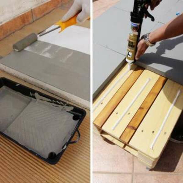 Greece tutorial palet couch step 14