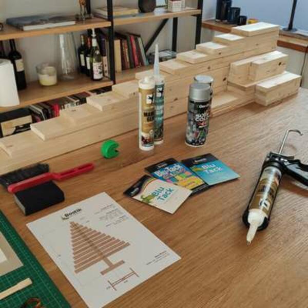 Greece tutorial xmas tree step 1