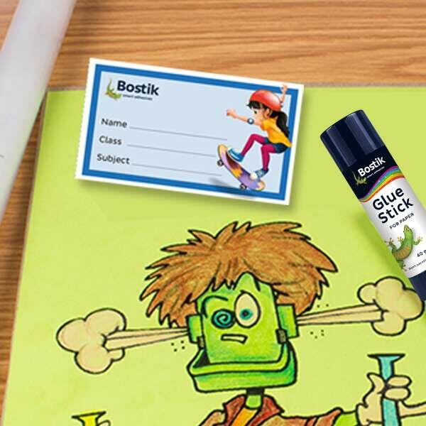 South Africa Book Labels step 3