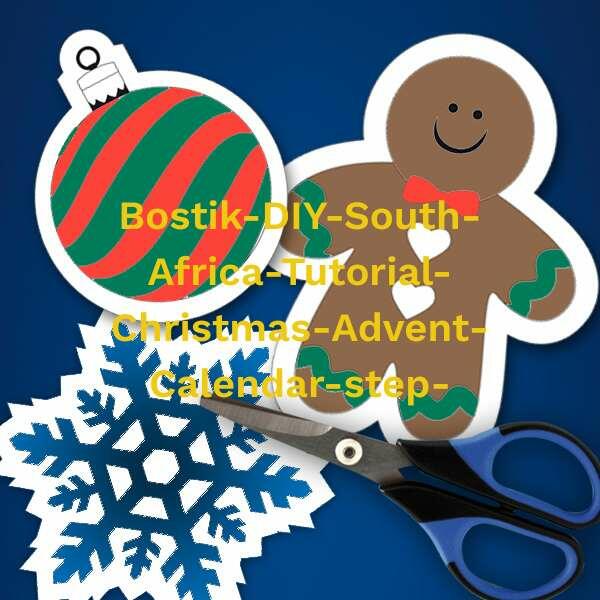 South Africa Tutorial Christmas Jolly Gift Tags step 3