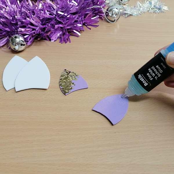 South Africa Tutorial Christmas Unicorn Baubles step 4