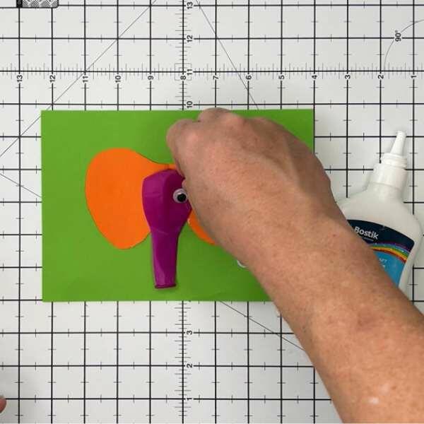 South africa ideas inspiration how make elephant greeting card Step 4